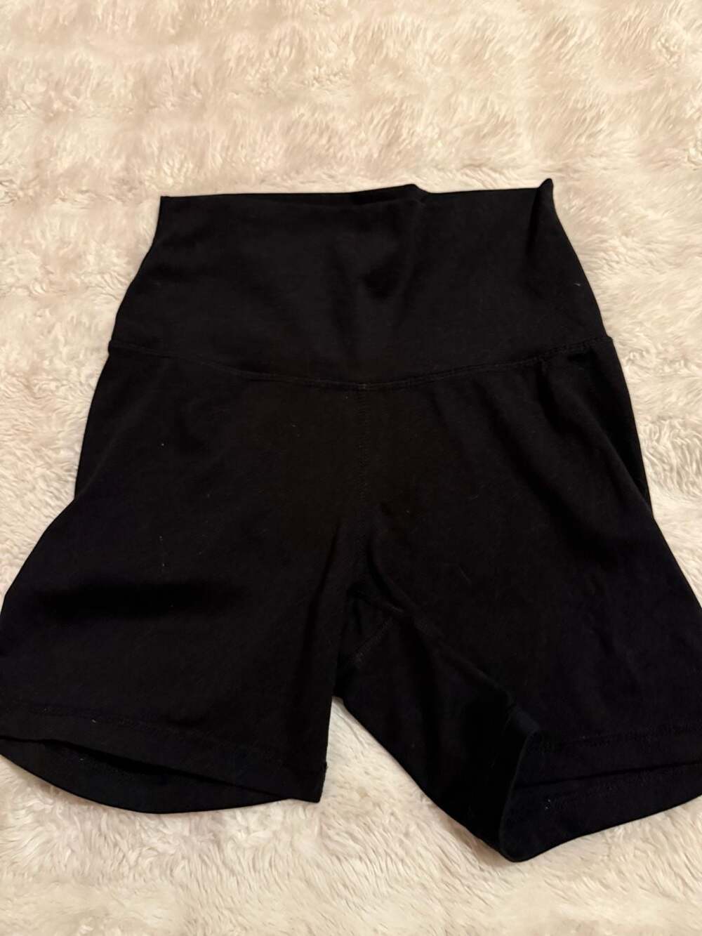 Yogucious Super High Waist Biker Shorts Black